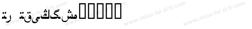 US Uighur字体转换